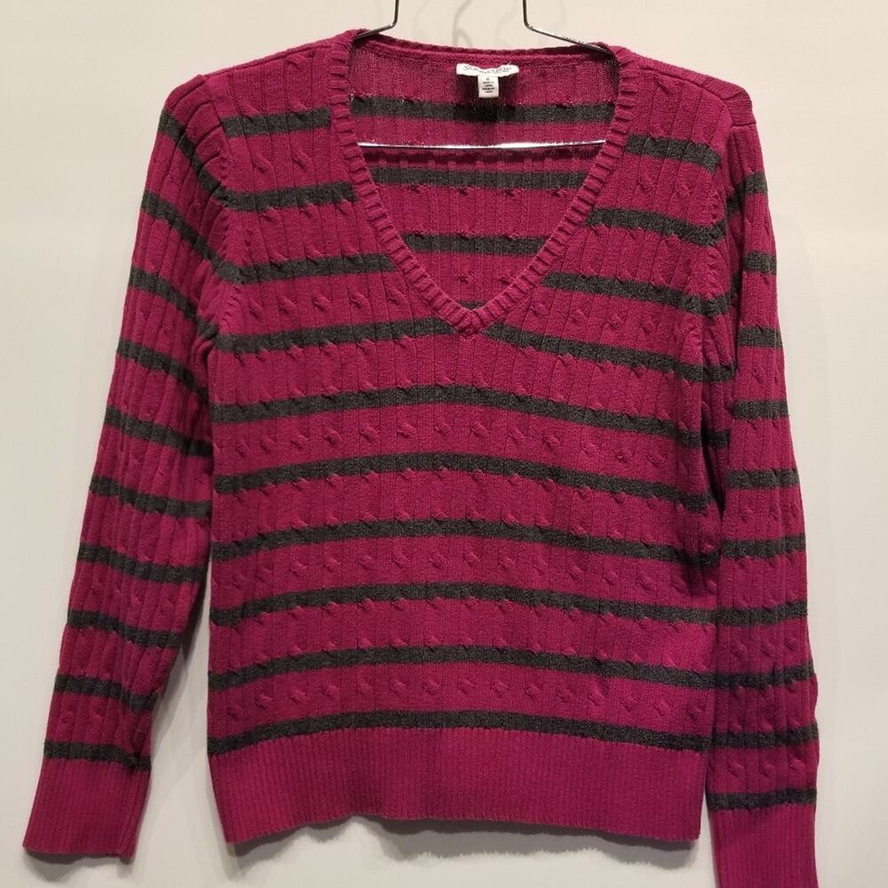 St. John's Bay‎ Cotton V Neck Sweater